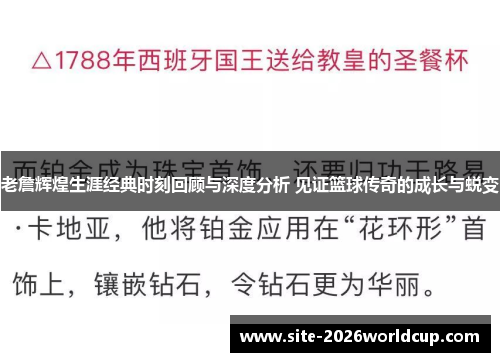 老詹辉煌生涯经典时刻回顾与深度分析 见证篮球传奇的成长与蜕变